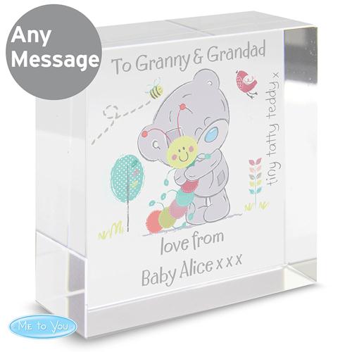 Personalised Tiny Tatty Teddy Cuddle Bug Medium Crystal Token Extra Image 1